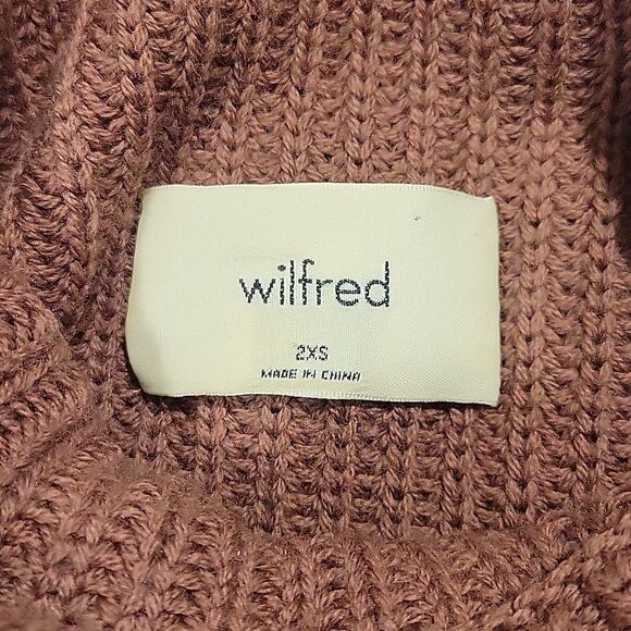 Aritzia Wilfred Montpellier crop turtleneck sweater, 2XS - Picture 6 of 8